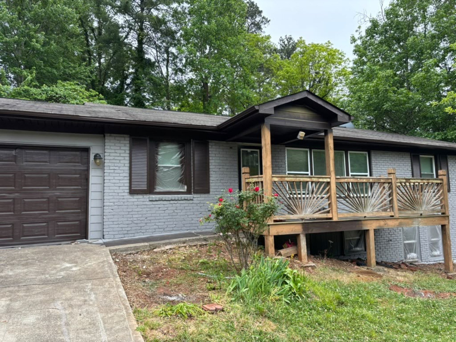 Exterior transformation — actual client project